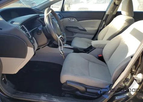 2013 Honda Civic Lx из США, поврежденный, VIN 2HGFB2F50DH592442